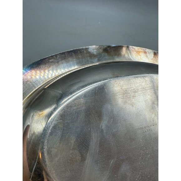 Vintage Oval Serving Bowls With Ornate Rim Detailing Set Of 2 oval 11.5" READ - Picture 16 of 16